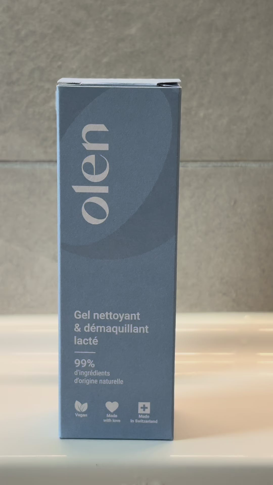 Gel nettoyant lacté